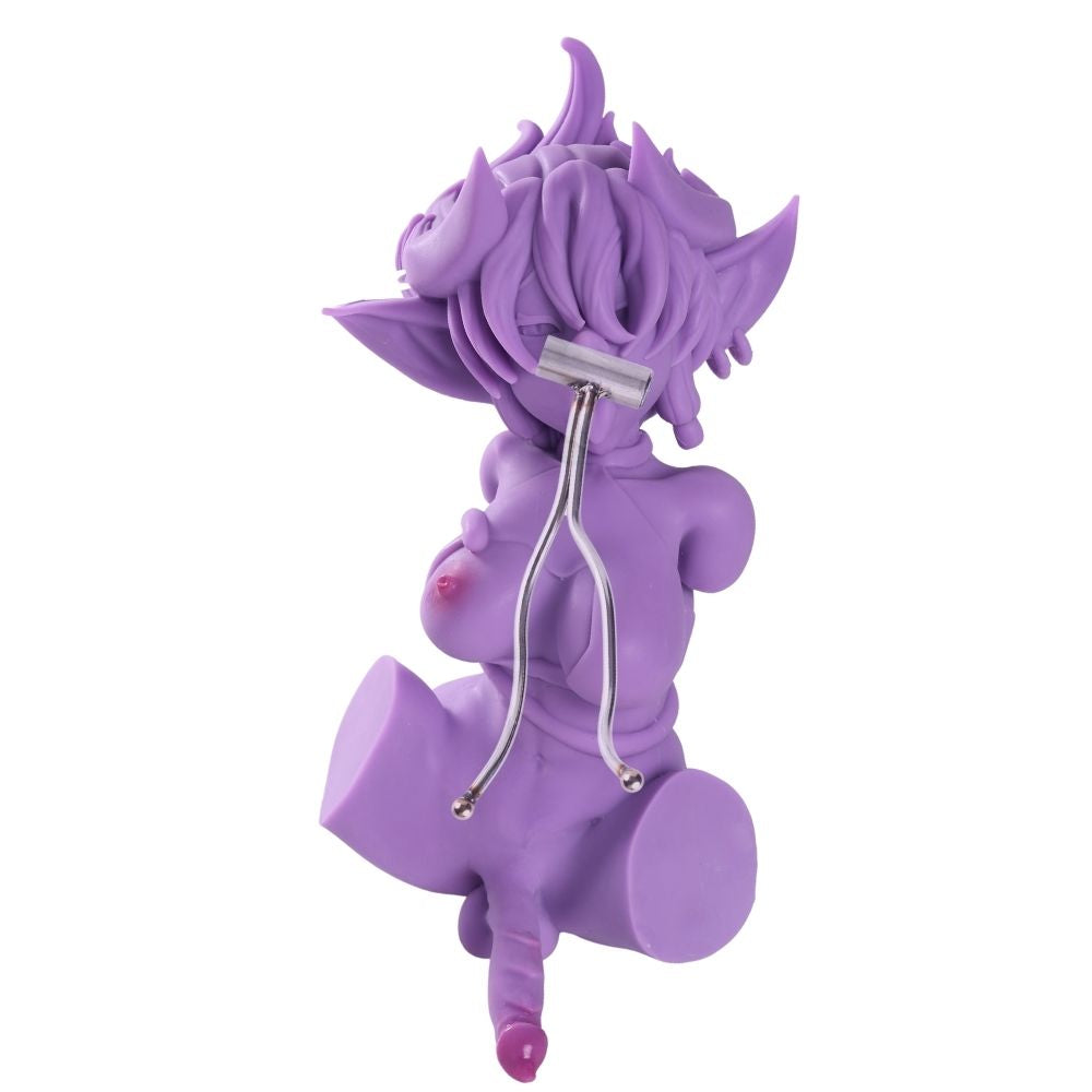 Nay – Violet Succubus Futanari Onahole (Édition Co-Marque) en silicone de qualité supérieure